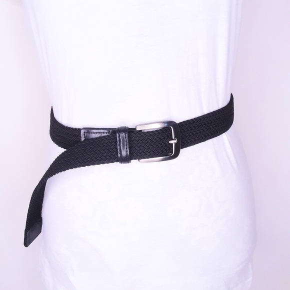 Unbranded Accessories Golf Belt Black Braided Bungee Cord Belt Poshmark